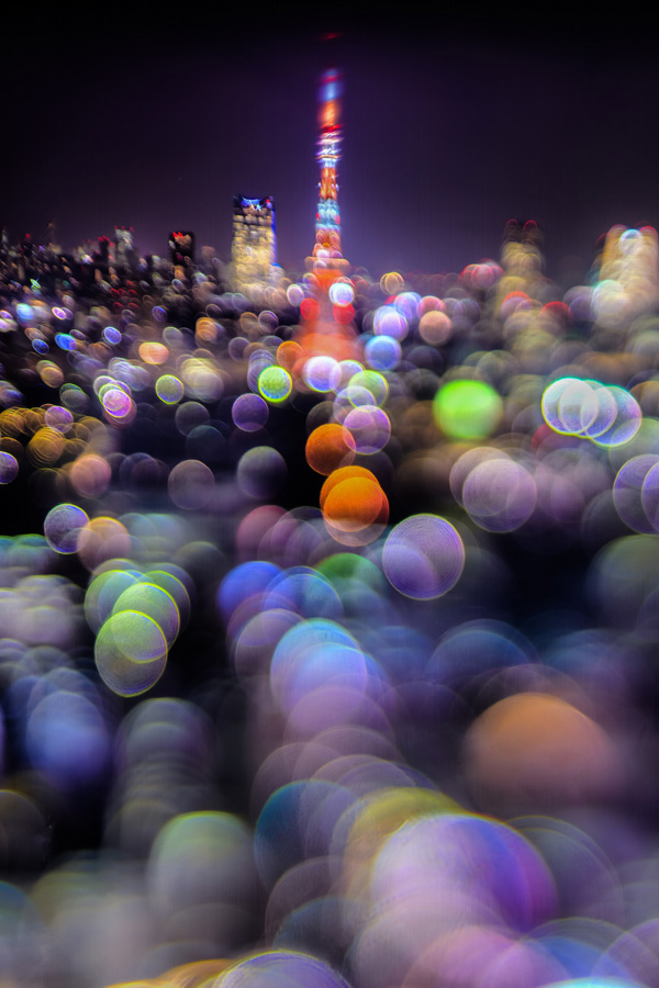 Takashi Kitajima梦幻迷离的都市夜景