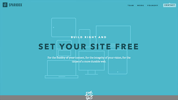 30个漂亮的蓝色网站设计欣赏