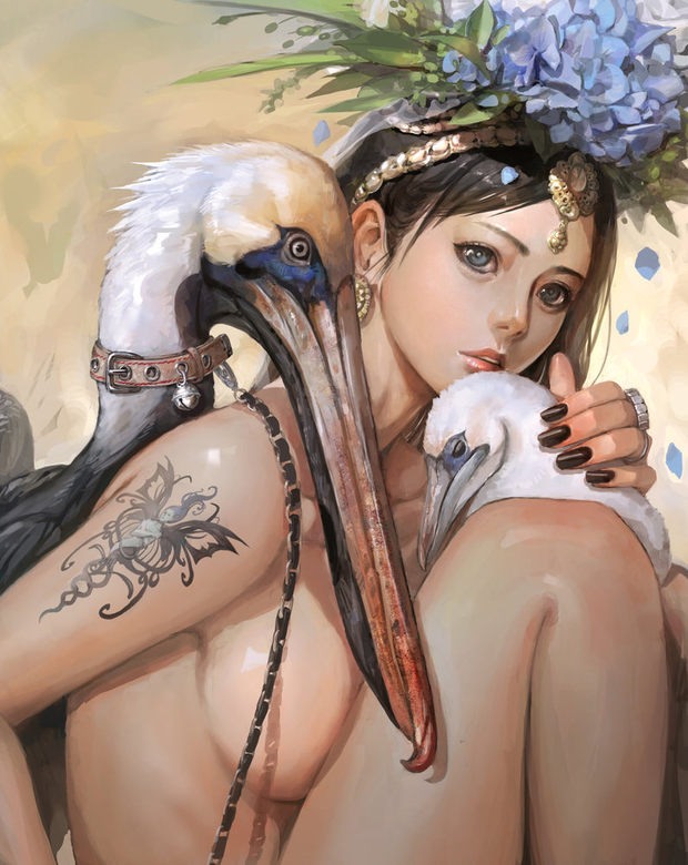 Inshoo1动漫美女插画欣赏