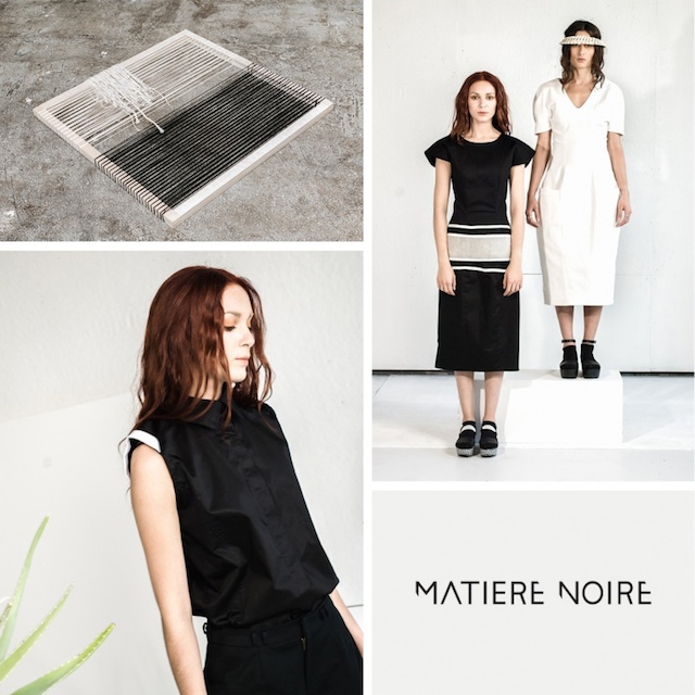 Matière Noire服装设计工作室创意名片设计