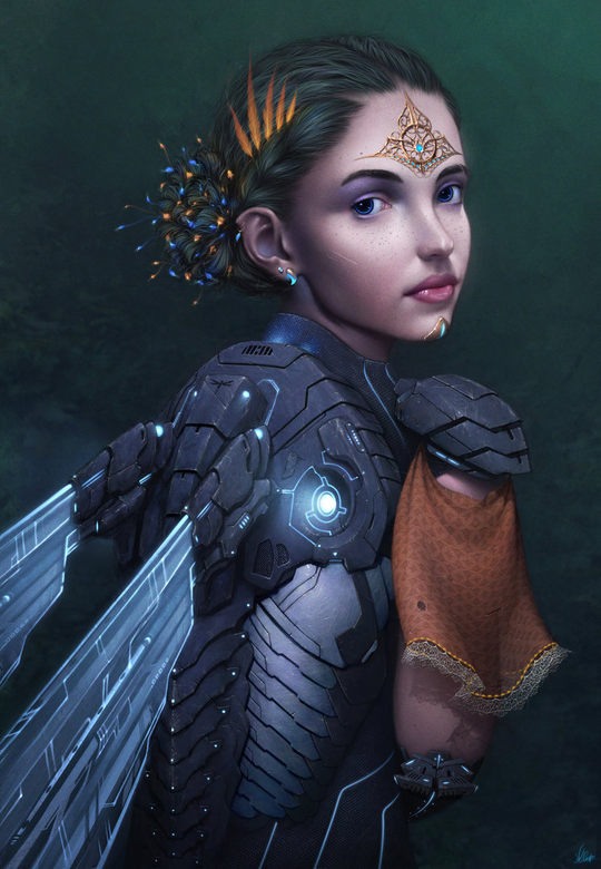 Aaron Griffin肖像插画欣赏