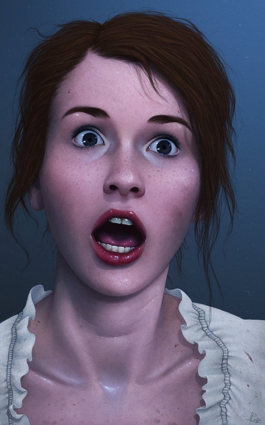 Aaron Griffin肖像插画欣赏