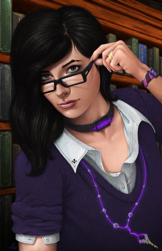 Aaron Griffin肖像插画欣赏