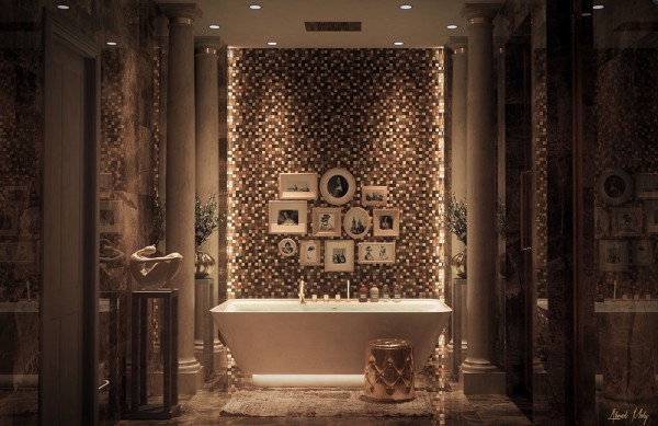 顶级奢华浴室设计欣赏