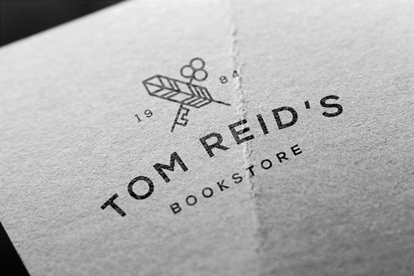 Tom Reid's书店品牌形象设计