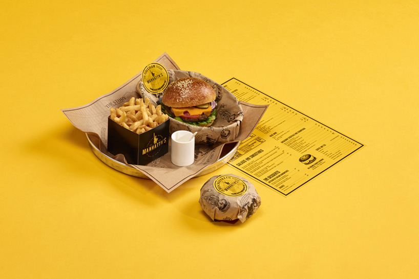 Manhattn汉堡餐厅视觉形象设计