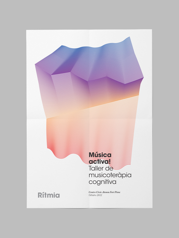 Rítmia音乐治疗机构品牌形象设计