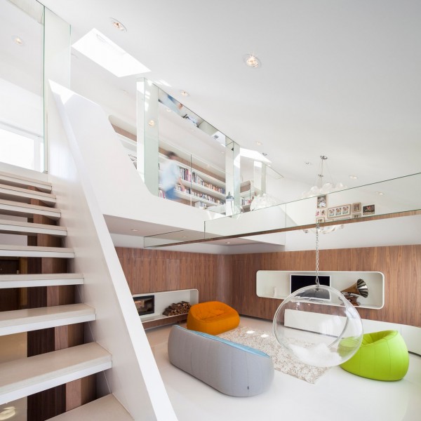布达佩斯简约唯美的现代Loft住宅设计