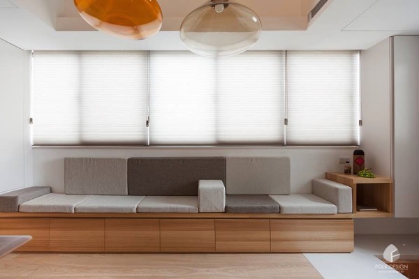 台湾26平米极简小公寓设计
