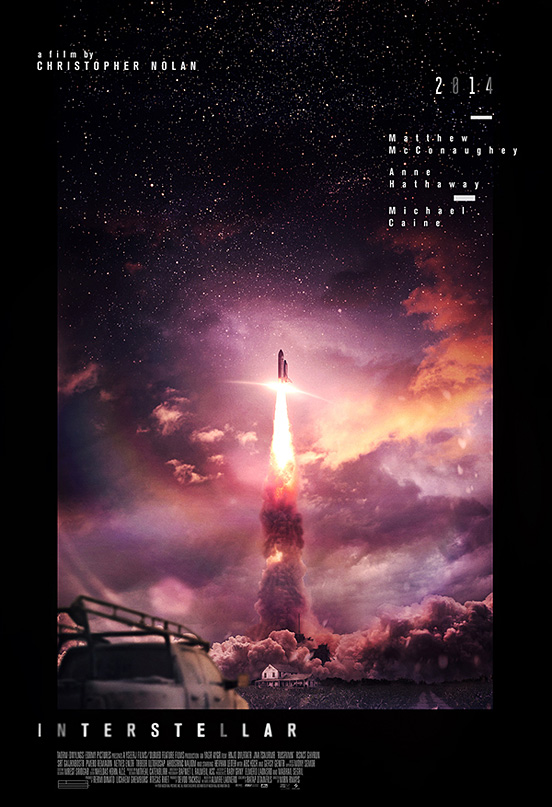 25款星际穿越(Interstellar)电影海报设计欣赏