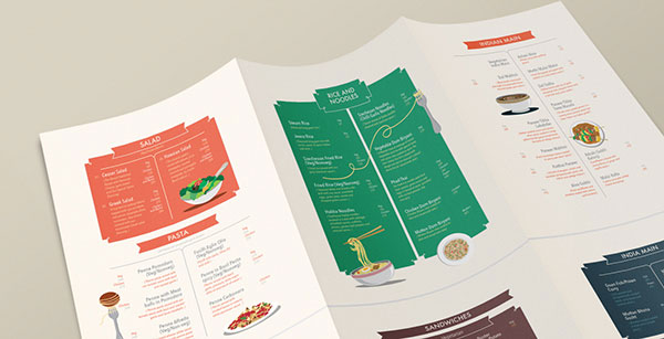 21个餐厅漂亮的菜单设计欣赏