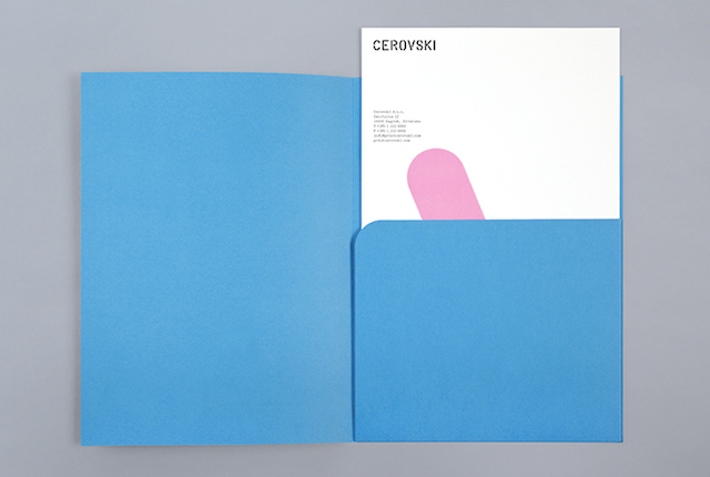 印刷制作商Cerovski品牌视觉设计欣赏