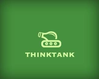标志设计元素运用实例：坦克(二)