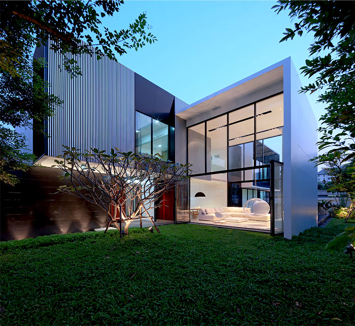 泰国简约现代风格住宅设计