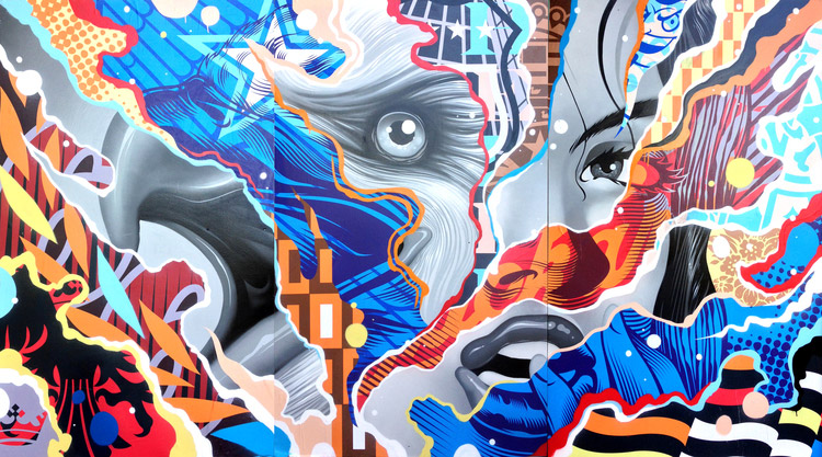 Tristan Eaton街头壁画艺术欣赏