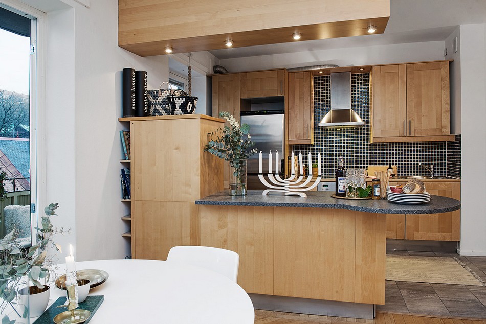 瑞典现代简约的小公寓设计
