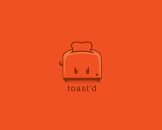 标志设计元素运用实例：面包(二)