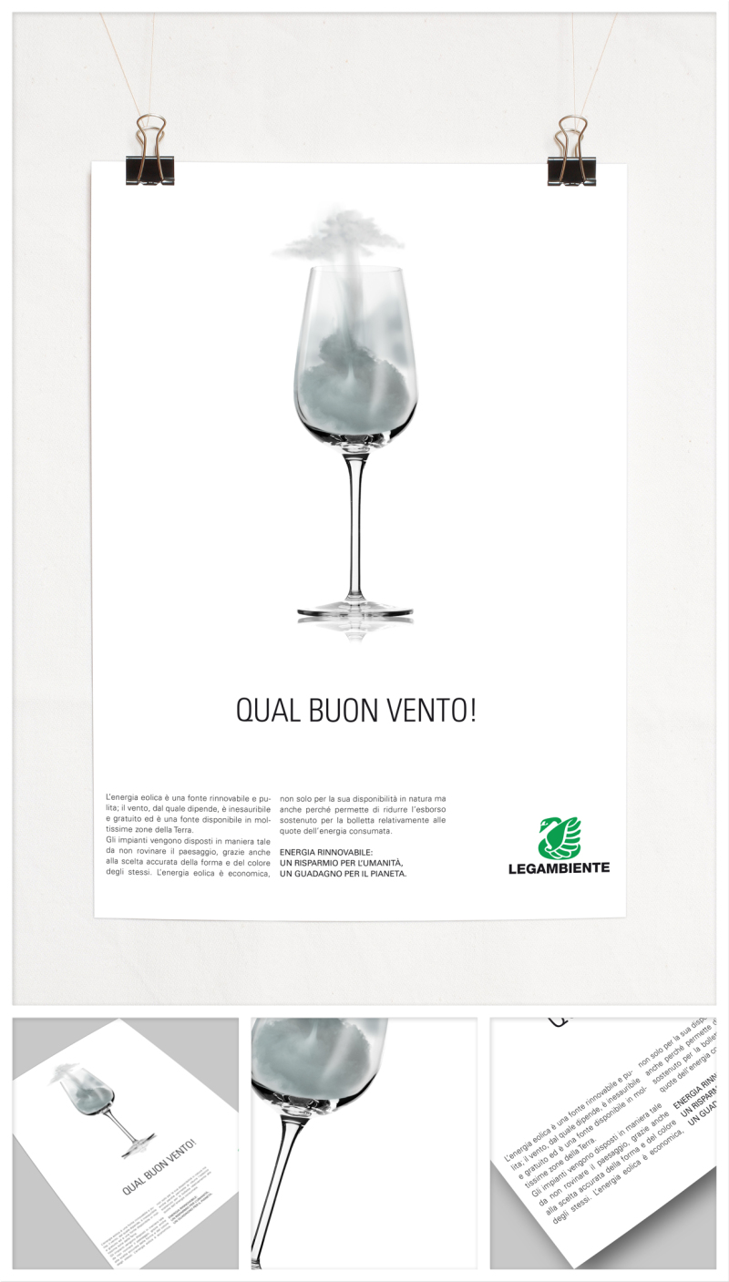 环境保护组织Legambiente平面广告欣赏