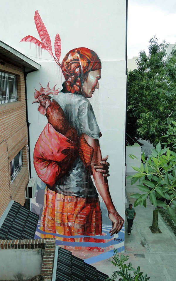 澳大利亚街头艺术家Fintan Magee作品欣赏