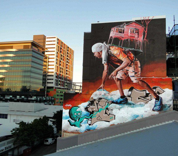 澳大利亚街头艺术家Fintan Magee作品欣赏
