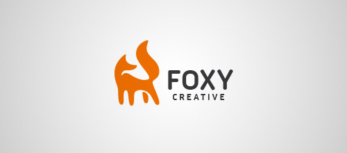 标志设计元素运用实例：狐狸(三)