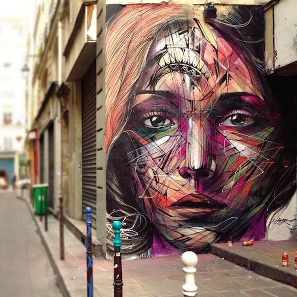 法国Hopare街头艺术作品