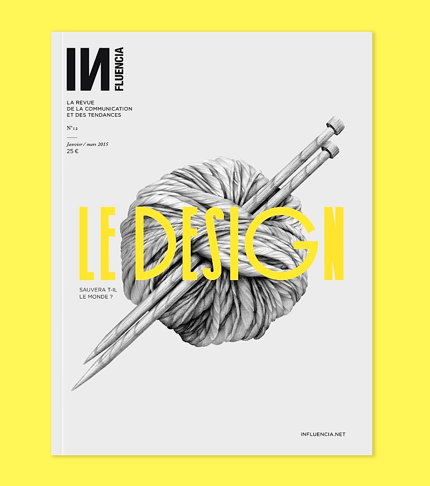 Influencia杂志版式设计欣赏