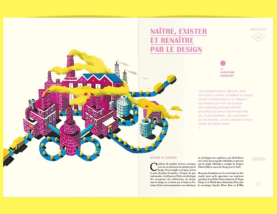 Influencia杂志版式设计欣赏