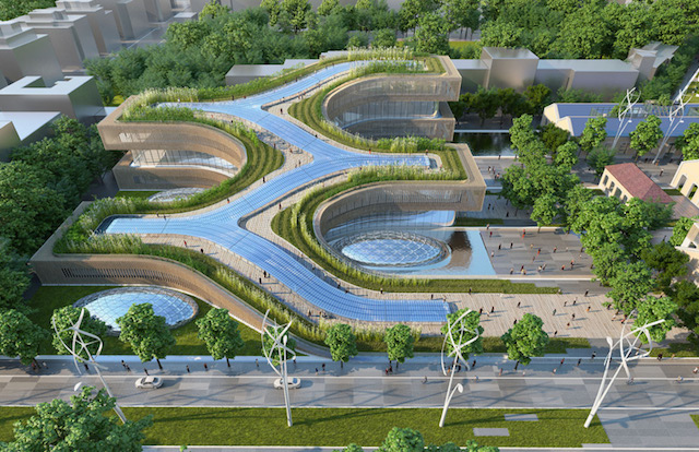 智能生态系统:罗马科学城规划方案