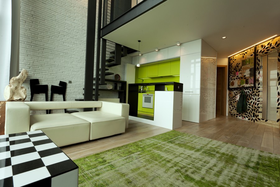索非亚优雅迷人的波西米亚风格LOFT公寓设计