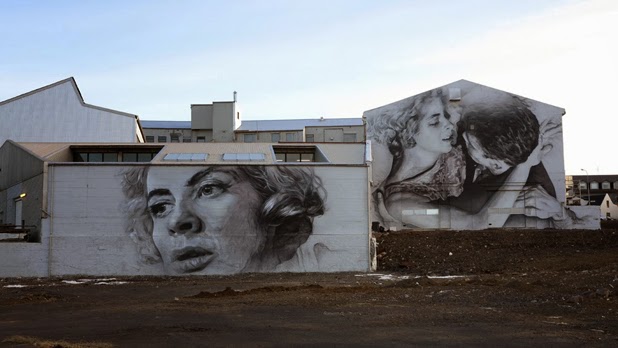 Guido van Helten街头肖像壁画作品