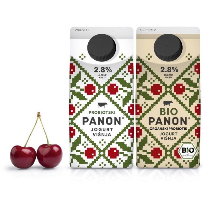 PANON牛奶包装设计