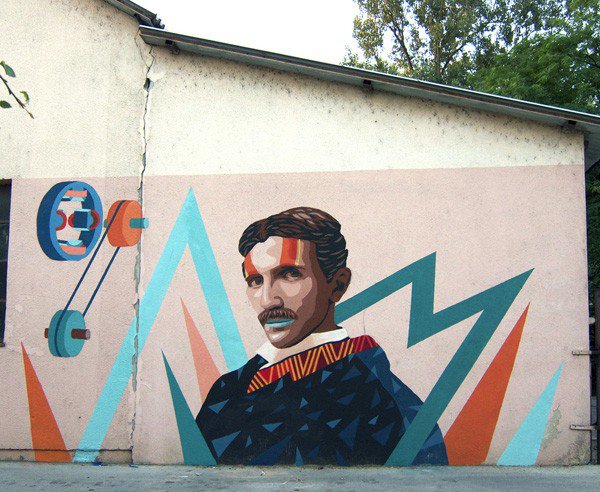 西班牙Andrea Michaelsson街头涂鸦艺术作品