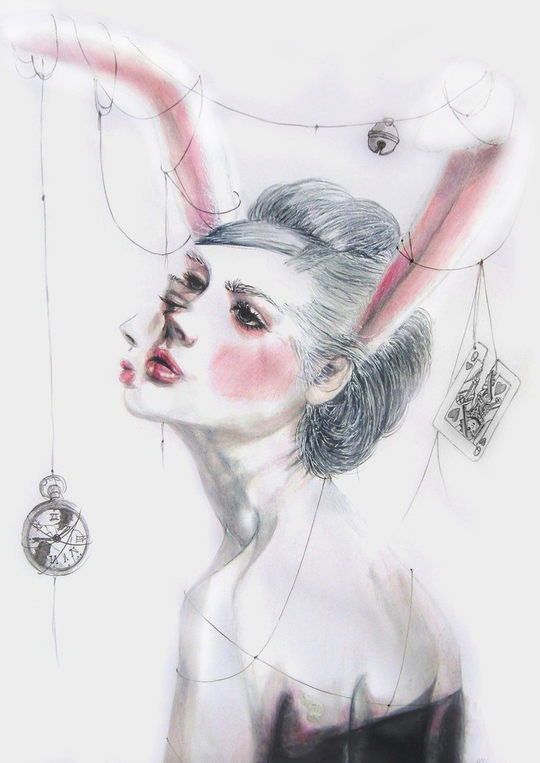 Gaia Alari另类概念肖像插画欣赏