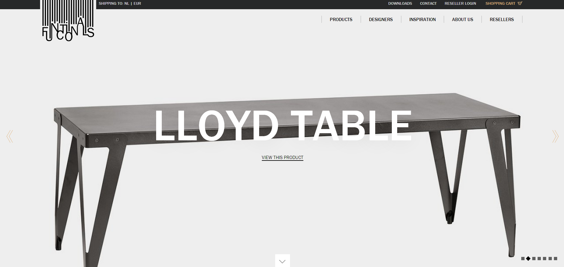 黑白灰低调大气的网页设计欣赏