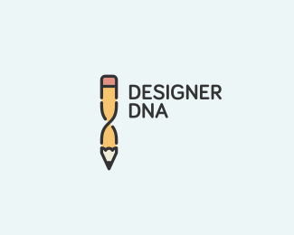 标志设计元素运用实例：DNA