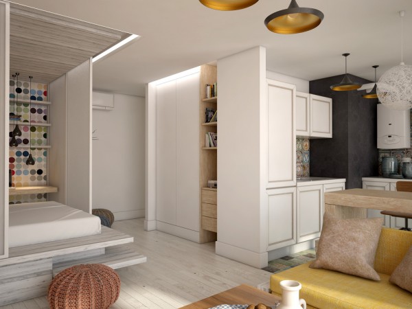 高效的空间利用:3个精致小公寓设计