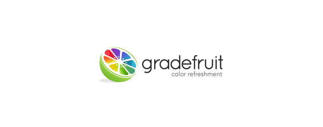 40款创意水果元素logo设计