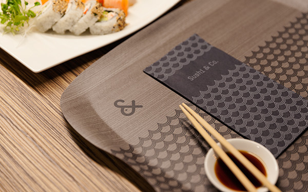Sushi & Co.寿司餐厅VI形象设计