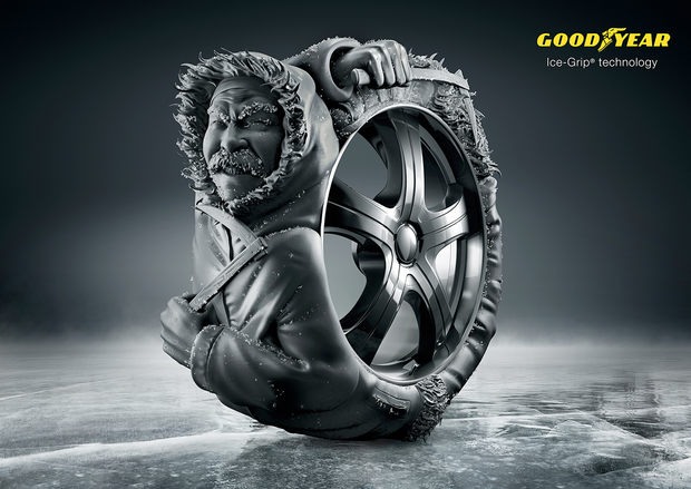 Goodyear轮胎平面广告欣赏