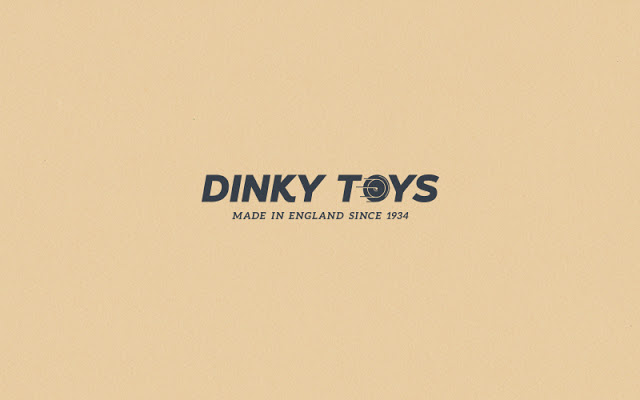 Dinky汽车模型玩具包装设计