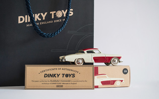 Dinky汽车模型玩具包装设计