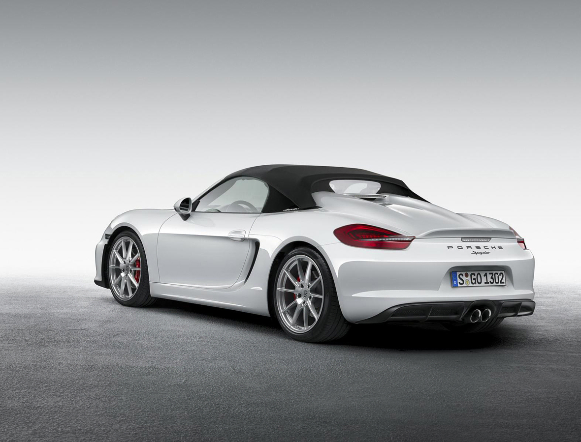 2016款保时捷Porsche Boxster Spyder跑车