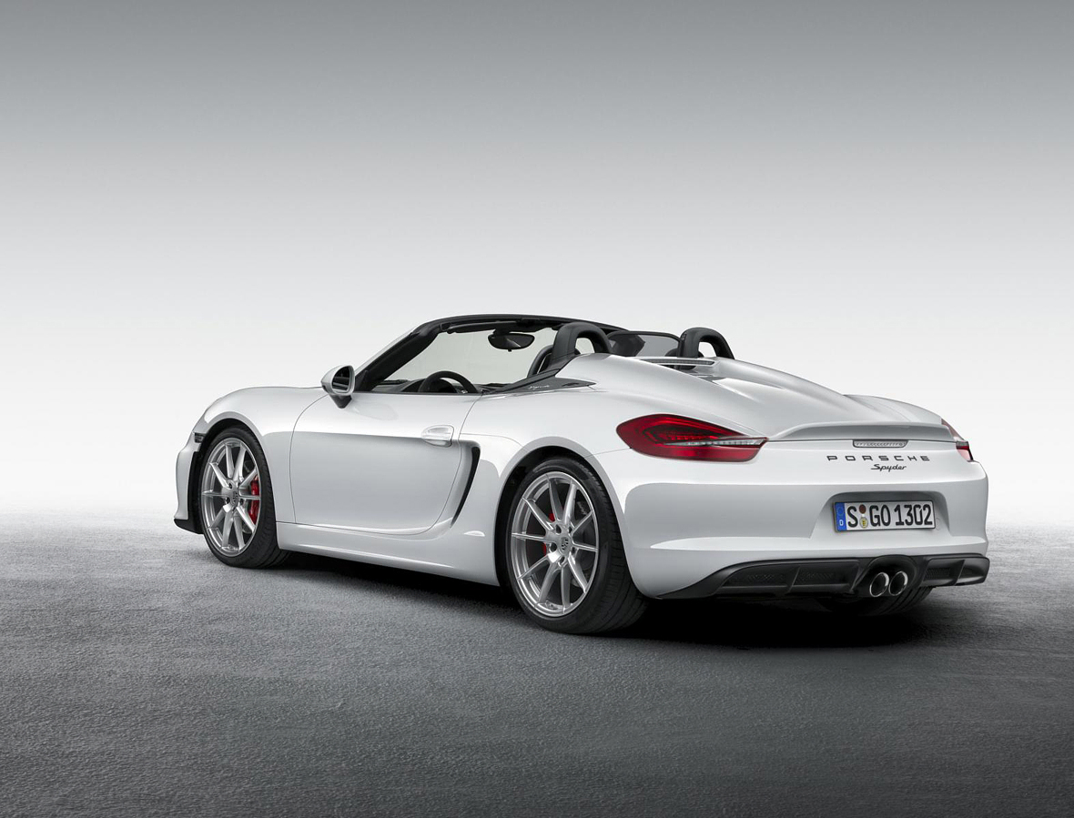 2016款保时捷Porsche Boxster Spyder跑车