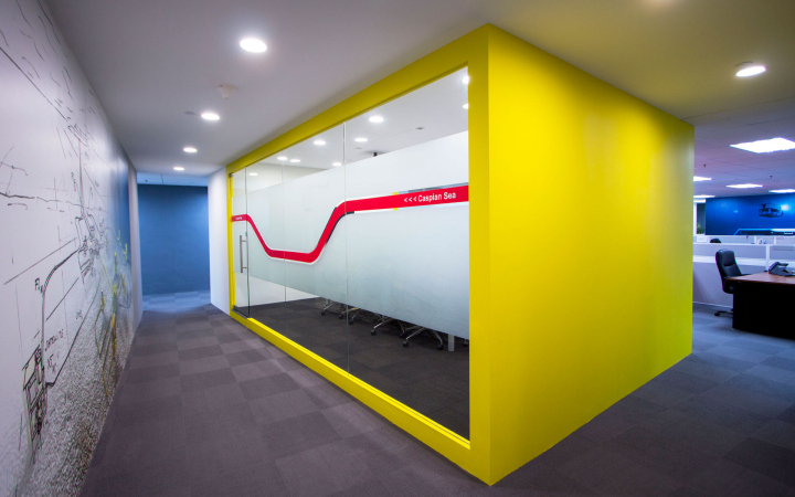 FMC能源新加坡公司办公空间设计