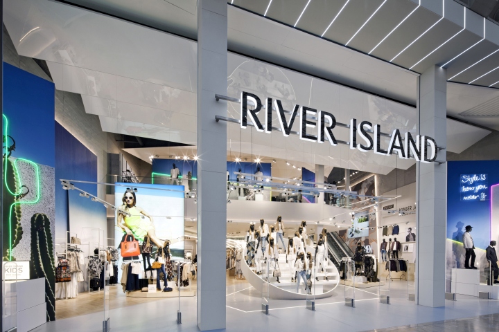英国高街品牌River Island伯明翰旗舰店设计