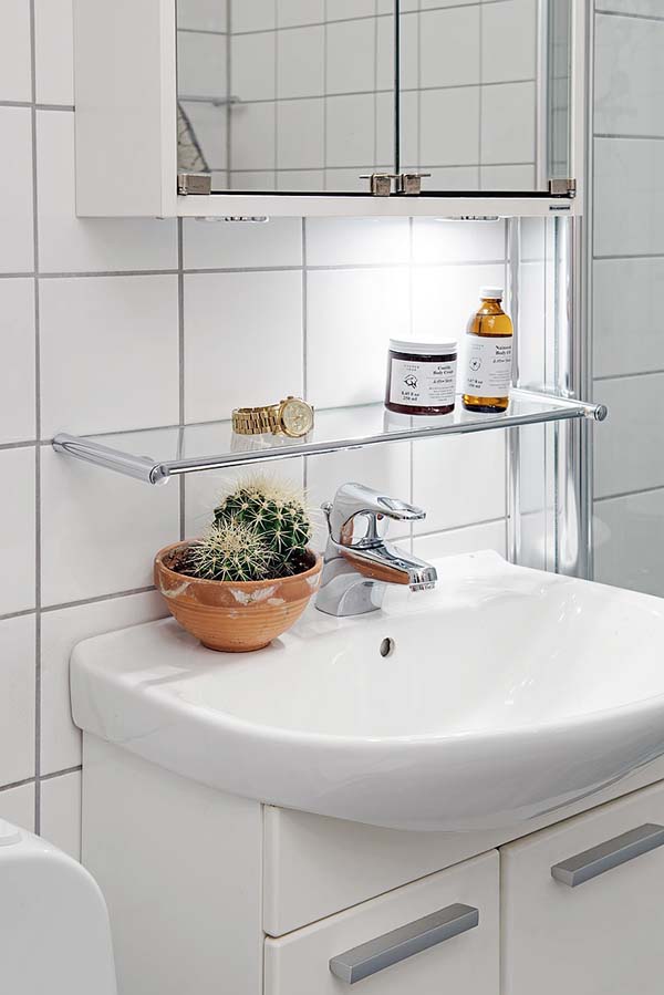 哥德堡极简纯白的北欧风格公寓设计