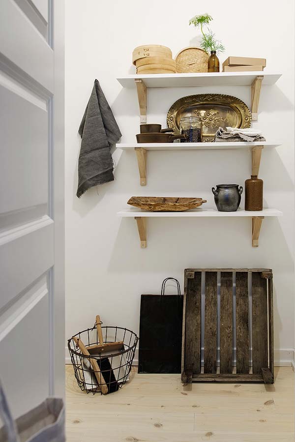 哥德堡极简纯白的北欧风格公寓设计