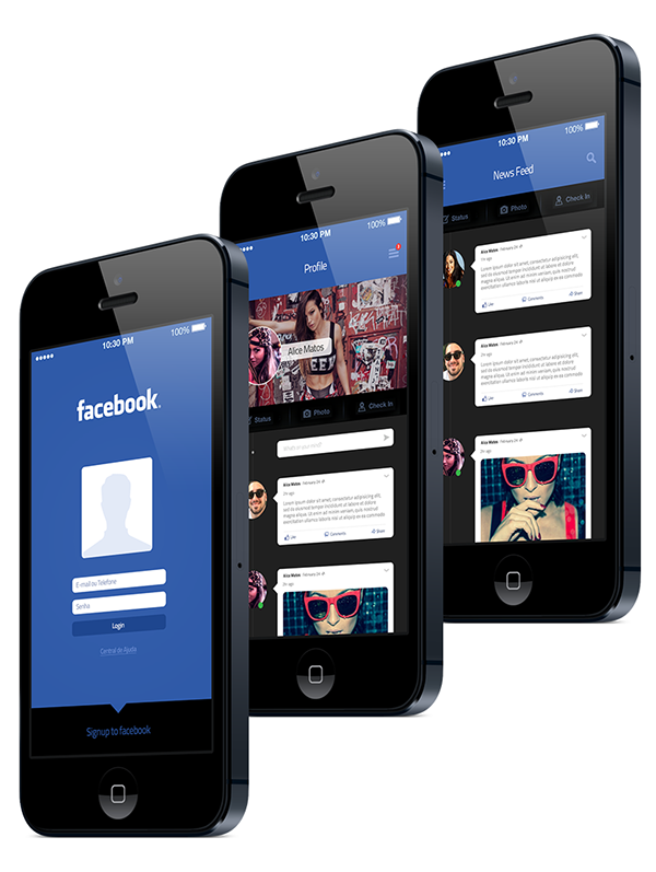 Facebook用户体验(UX)概念设计欣赏