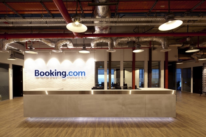 booking.com新加坡办公室设计欣赏